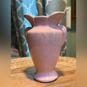 Elegant Pink Ceramic Vase